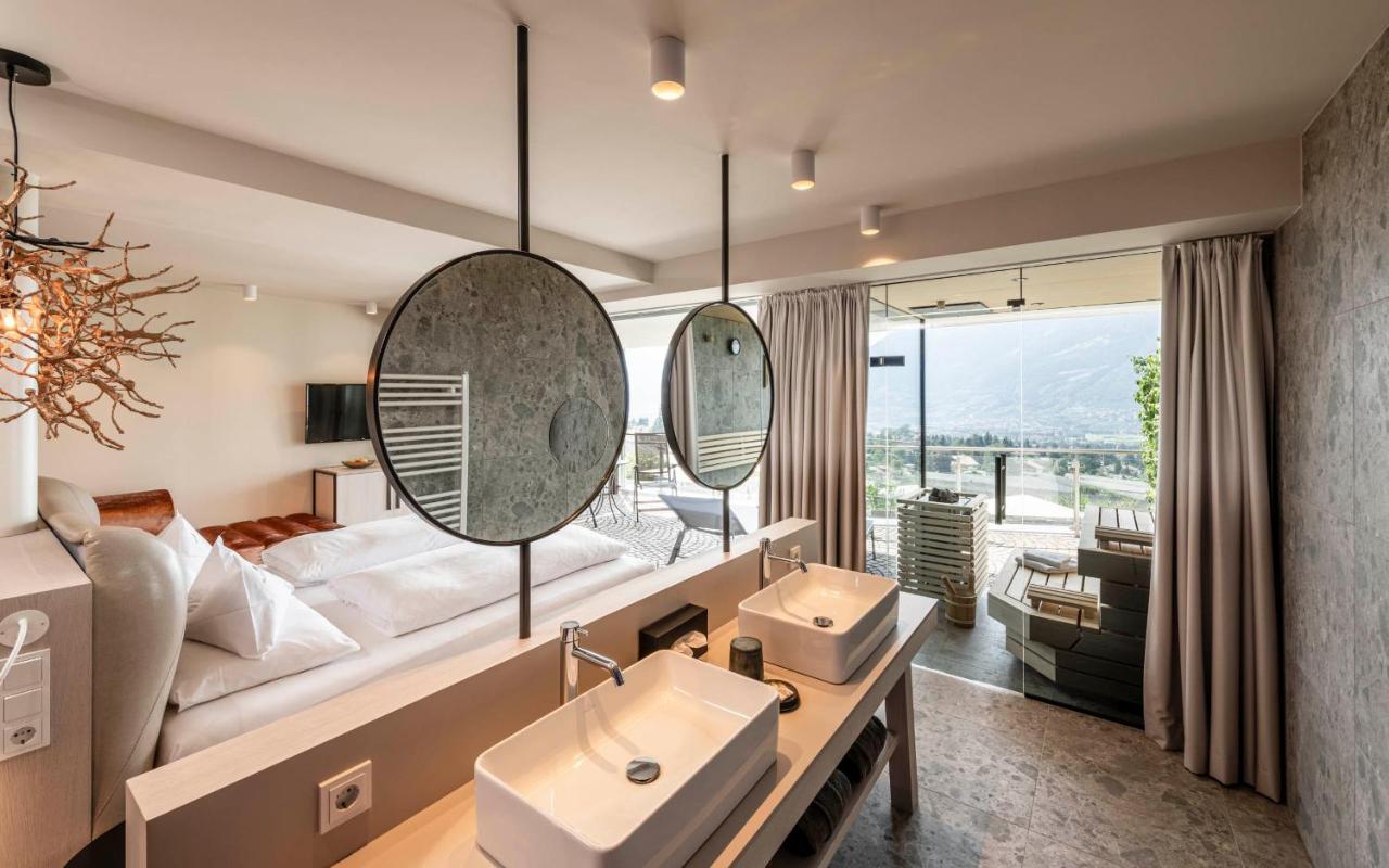 Hotel Mitterplatt Schenna Ngoại thất bức ảnh
